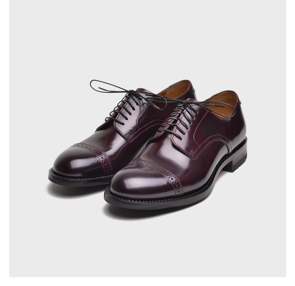 M24 last Three-piece derby shoes - Johnny