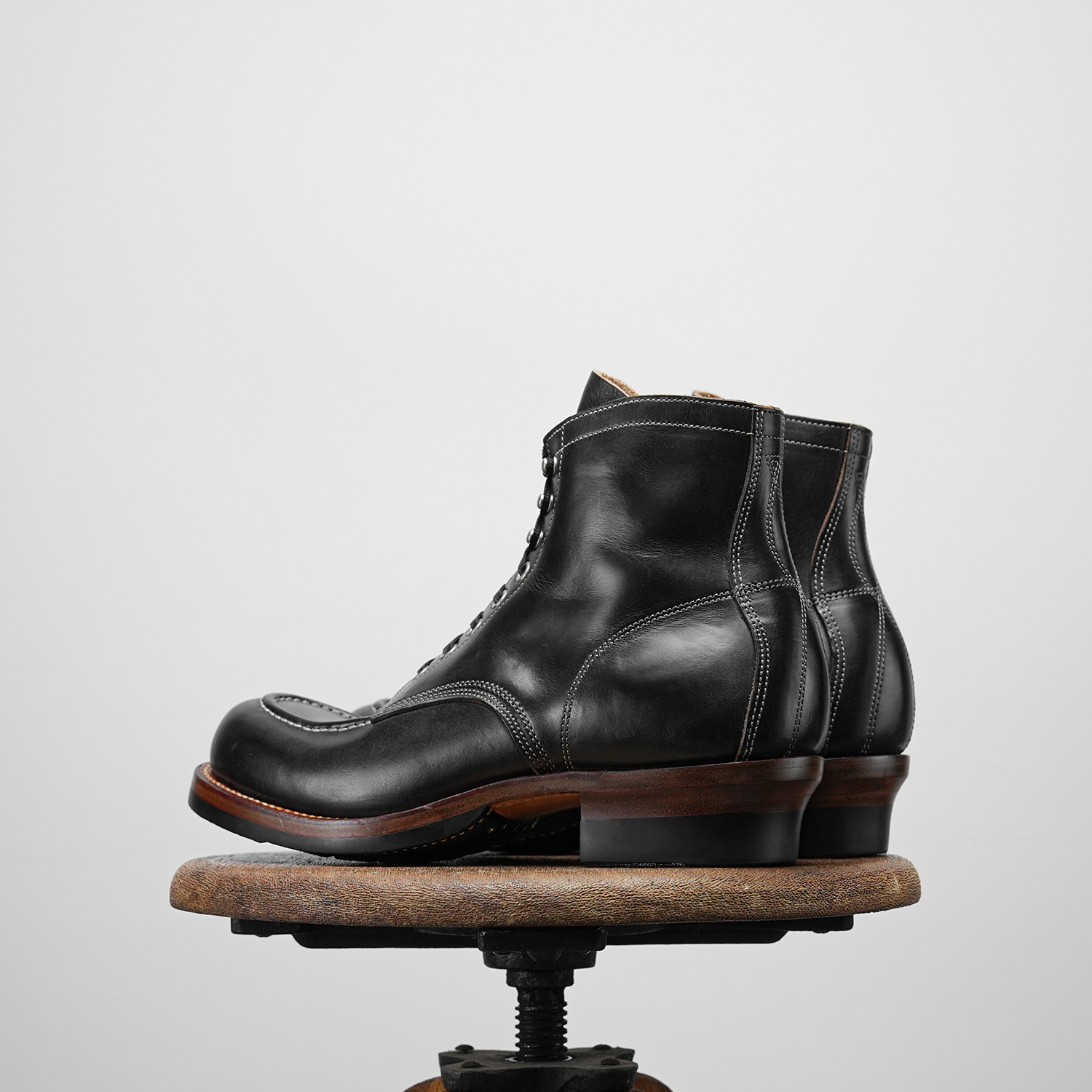 H606 last retro Moctoe work boots-Johnny