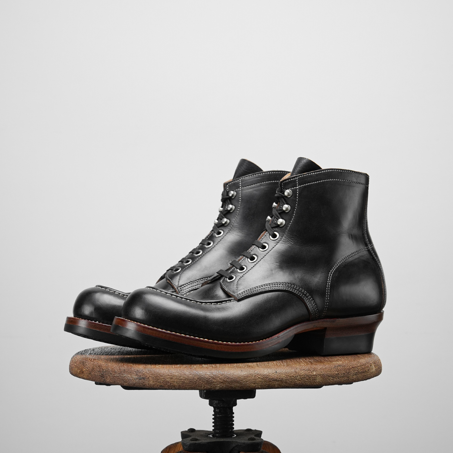 H606 last retro Moctoe work boots-Johnny