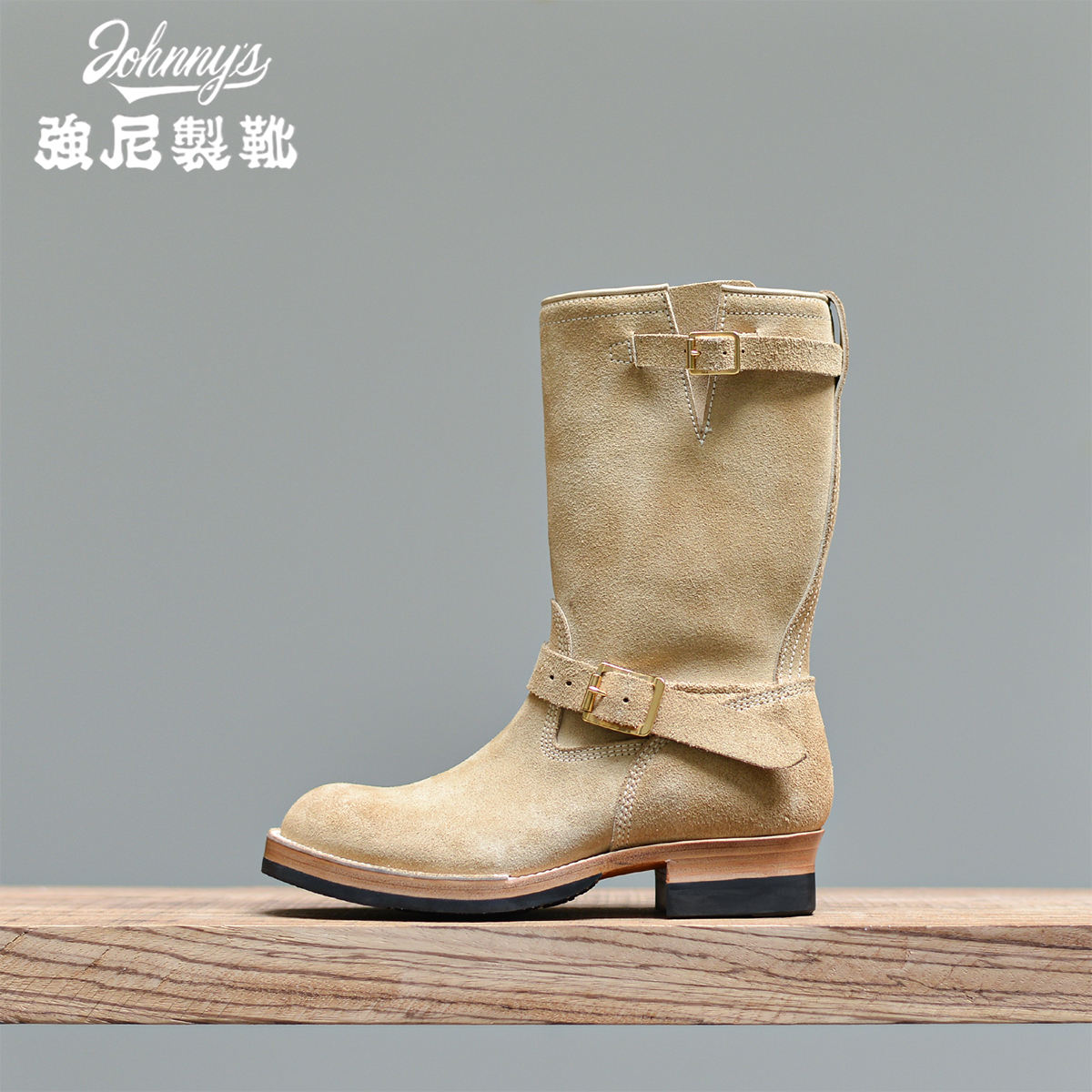 88 last Jinzun Series engineer boots-Johnny