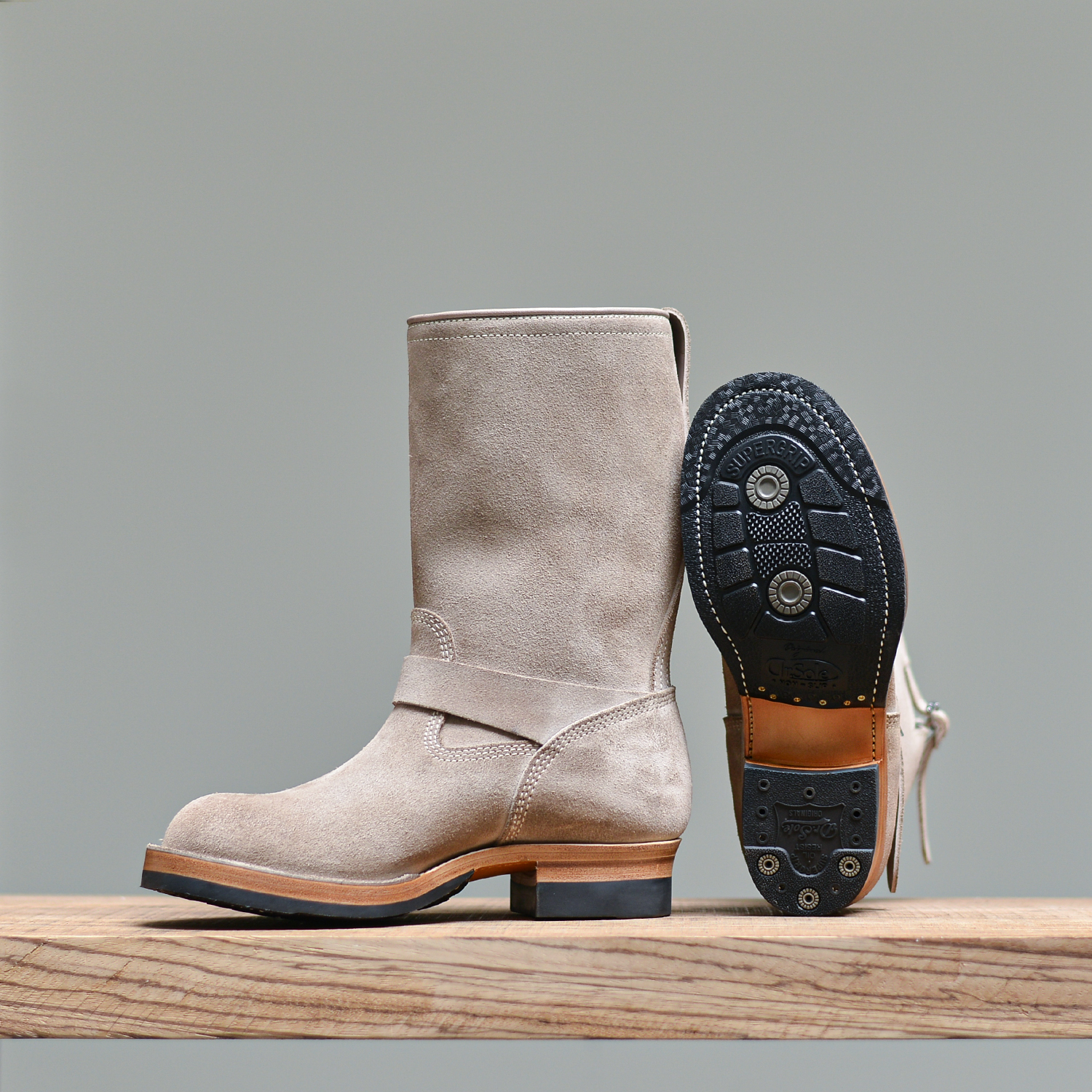 88 last Jinzun Series engineer boots-Johnny