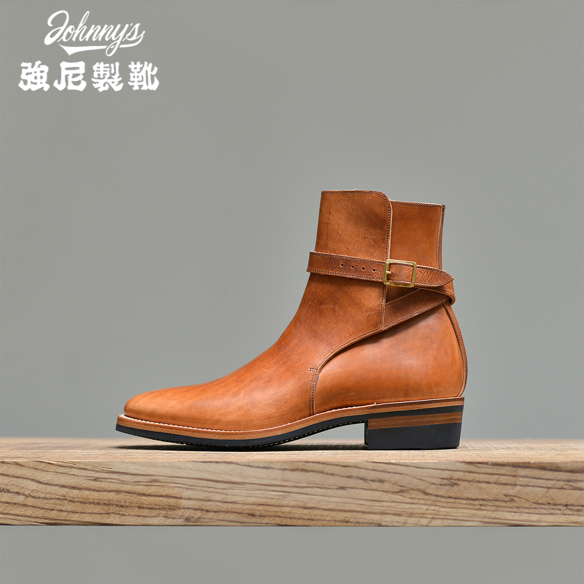 E066 last Jodhpur boots-Johnny