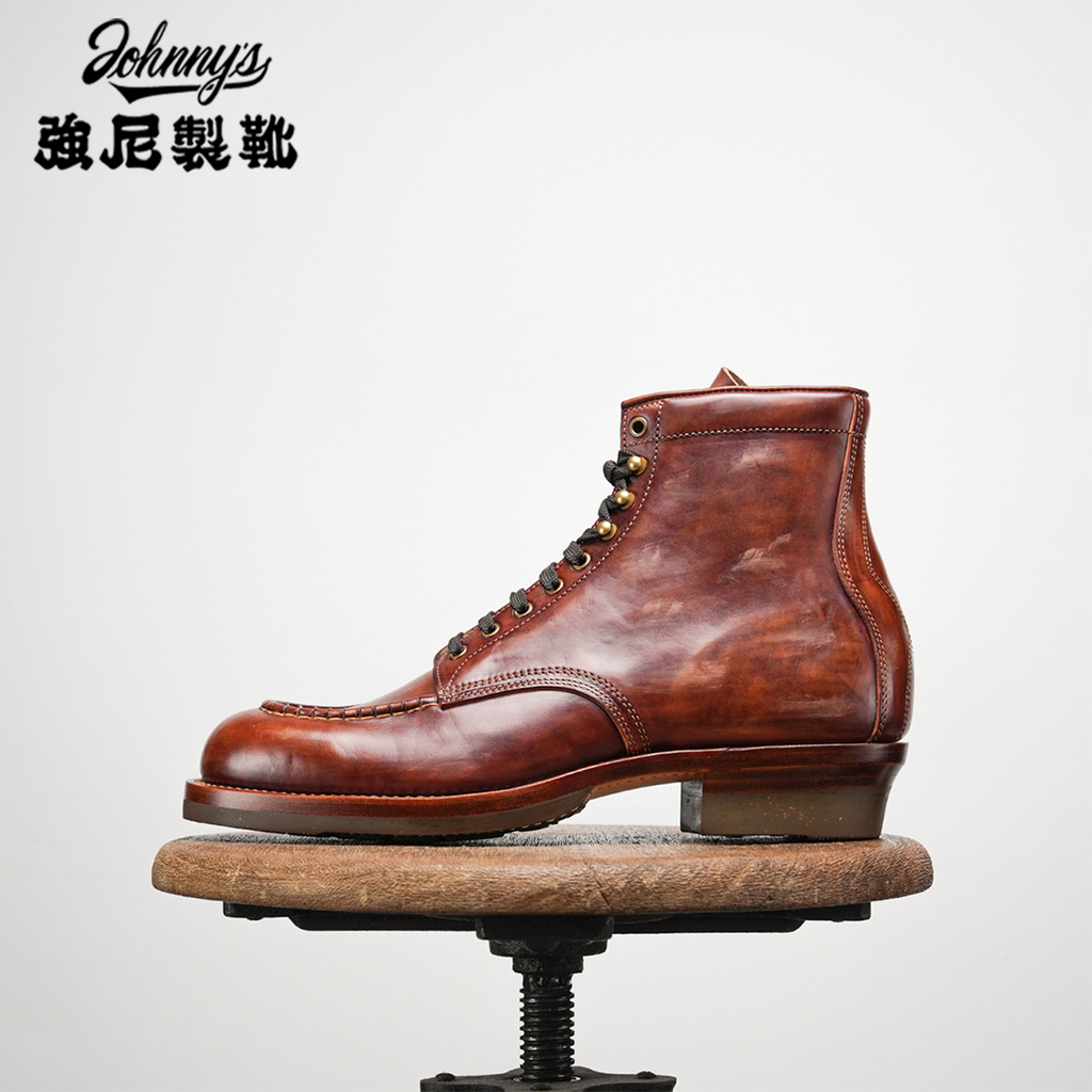 687 last  Moctoe work boots-Johnny
