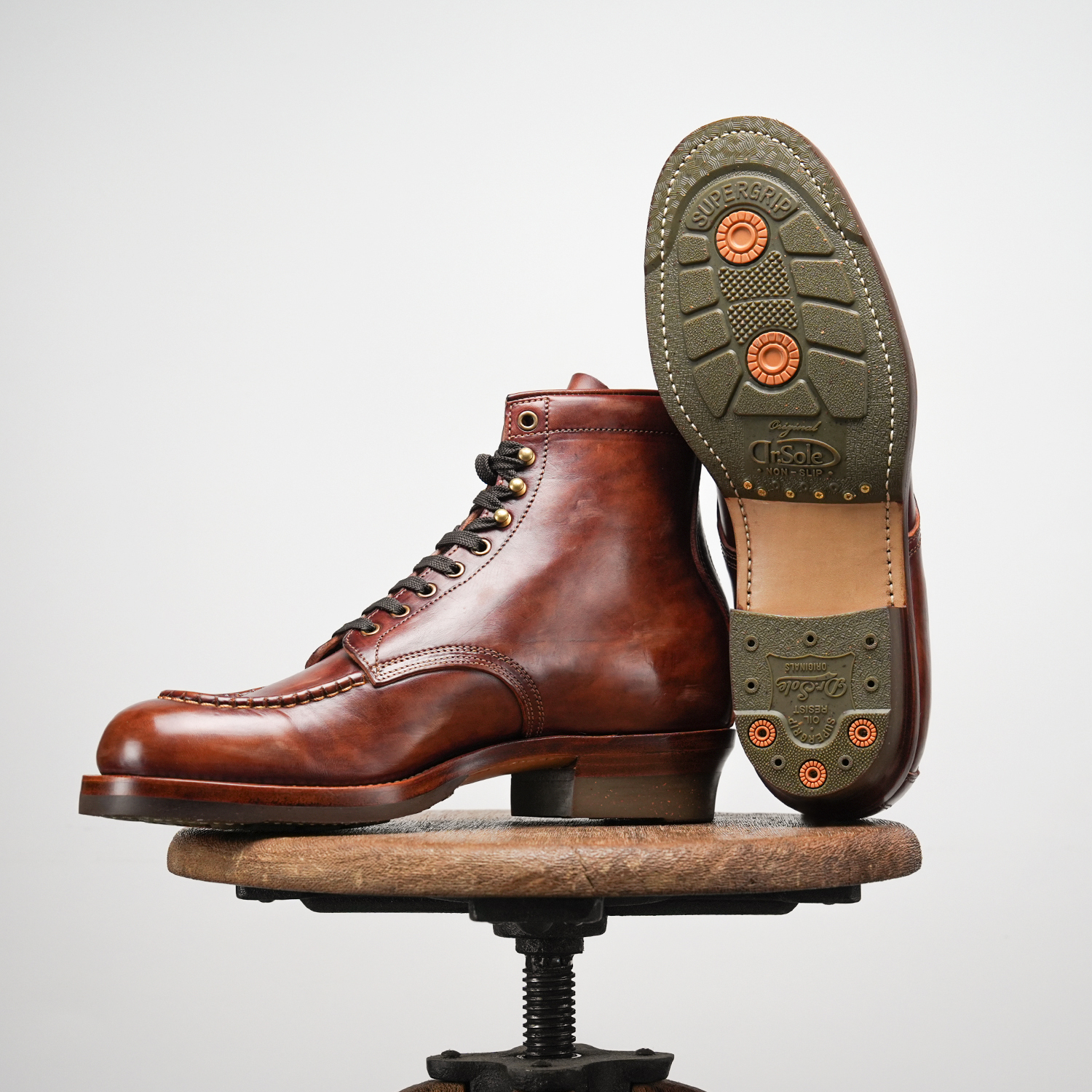 687 last  Moctoe work boots-Johnny