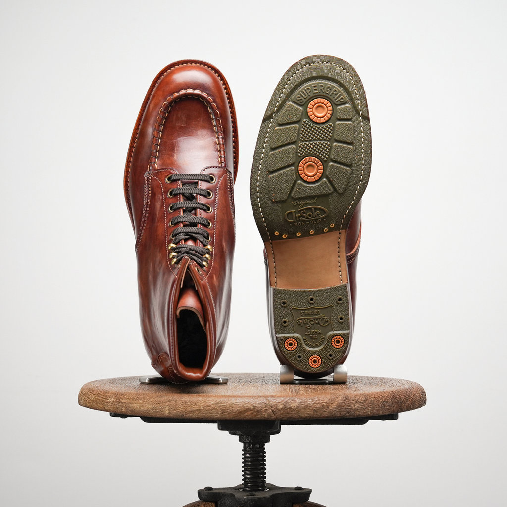 687 last  Moctoe work boots-Johnny