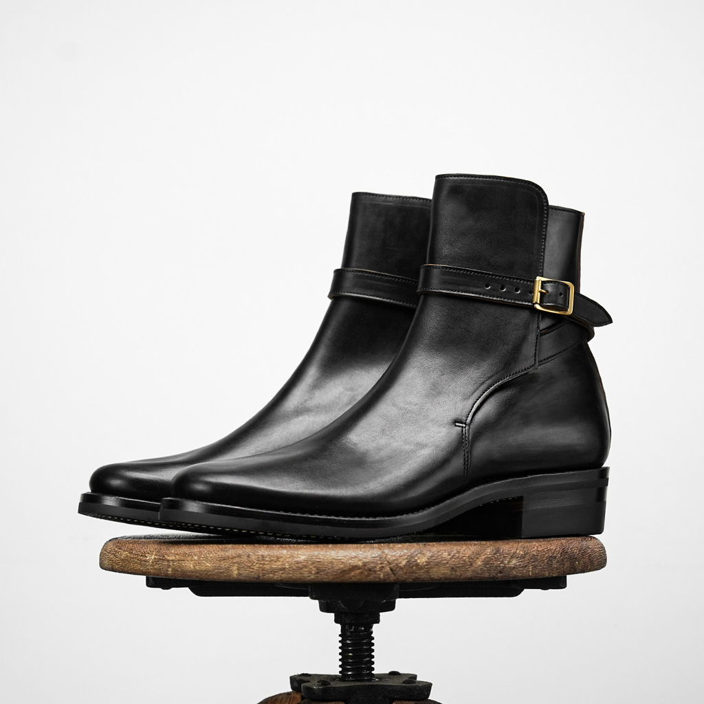 E066 LAST JODHPURS BOOTS-JOHNNY
