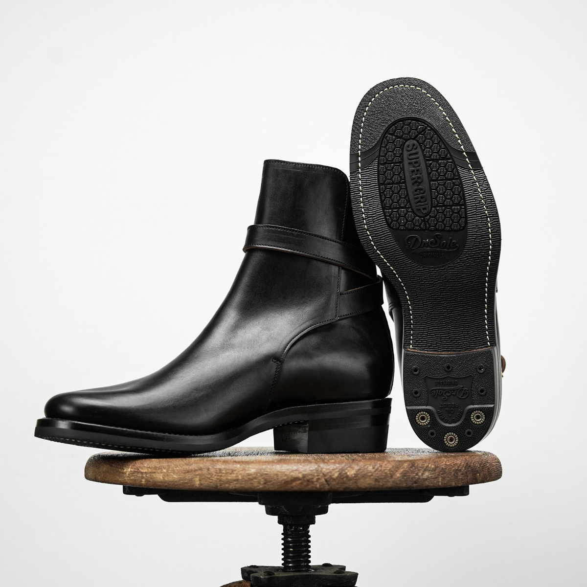E066 LAST JODHPURS BOOTS-JOHNNY