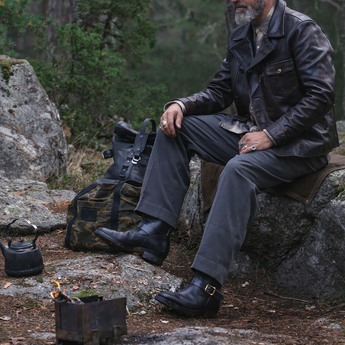 E066 last engineer boots-JOHNNY