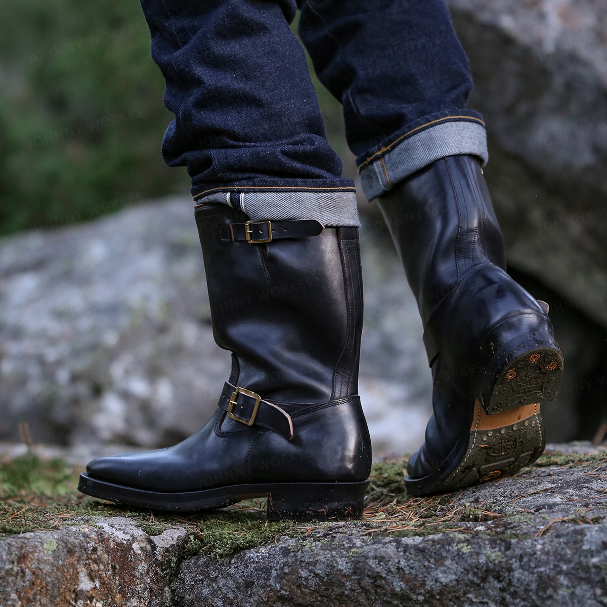 E066 last engineer boots-JOHNNY