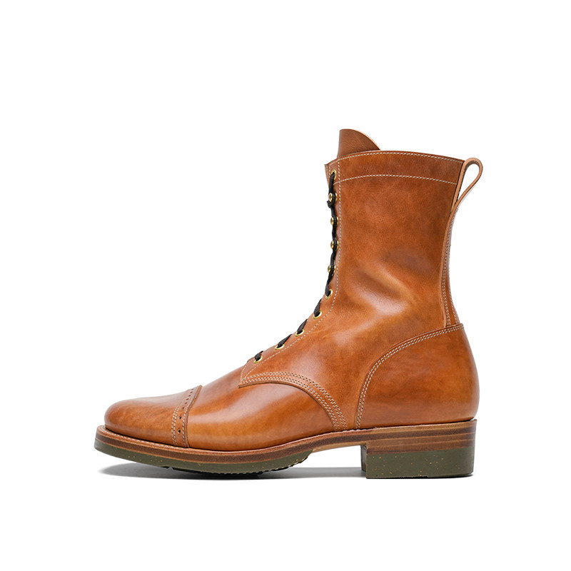 626 last unstructured 8‘’ paratrooper boots-Johnny