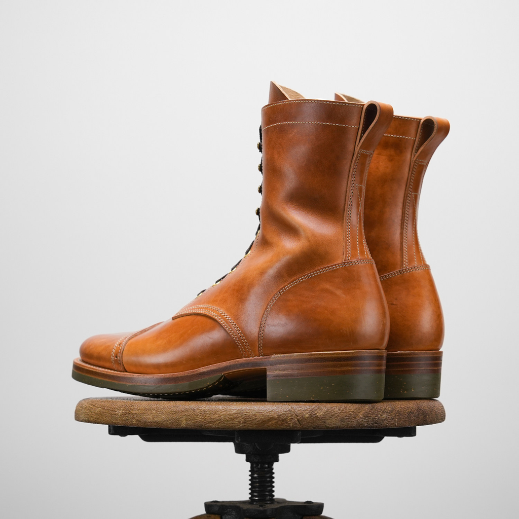 626 last unstructured 8‘’ paratrooper boots-Johnny