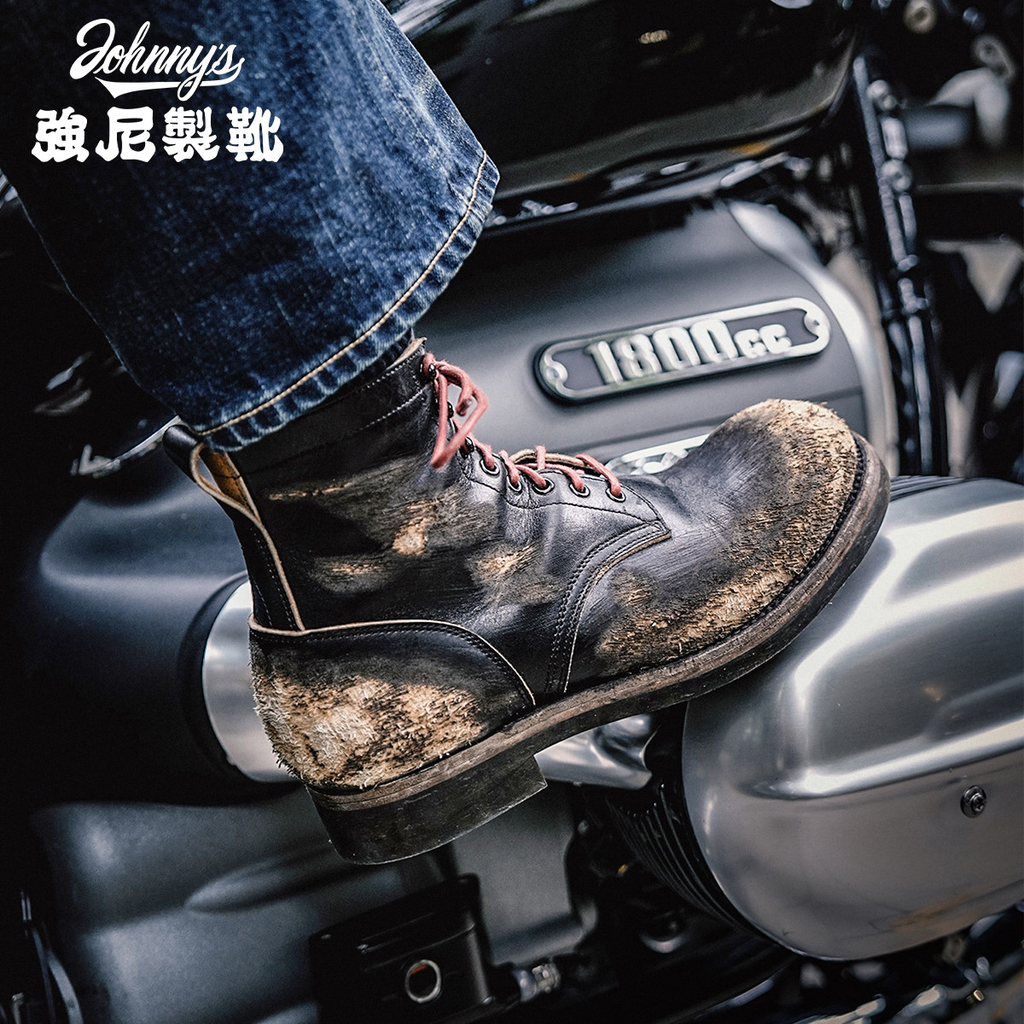 656 LAST MOTORCYCLE BOOTS-JOHNNY