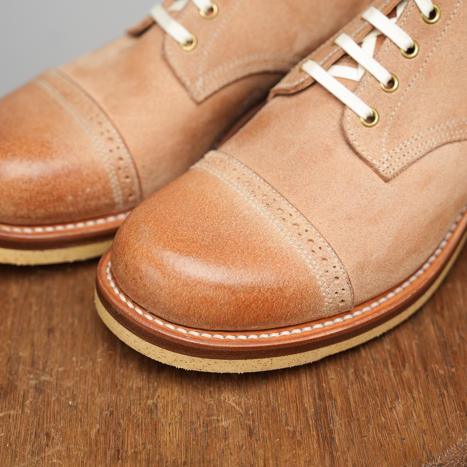 610 last  warm sand color paratrooper boot-Johnny