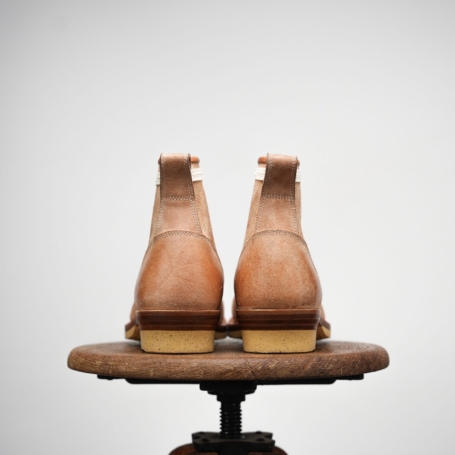 610 last  warm sand color paratrooper boot-Johnny