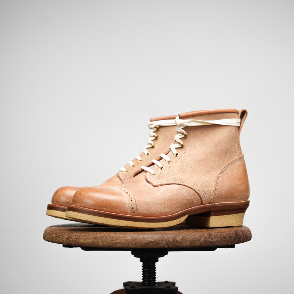616 last  warm sand color paratrooper boot-Johnny