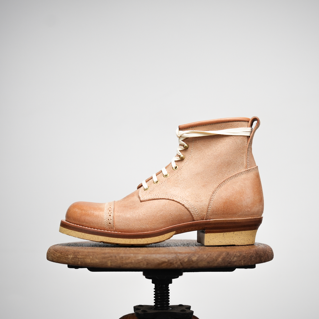 616 last  warm sand color paratrooper boot-Johnny