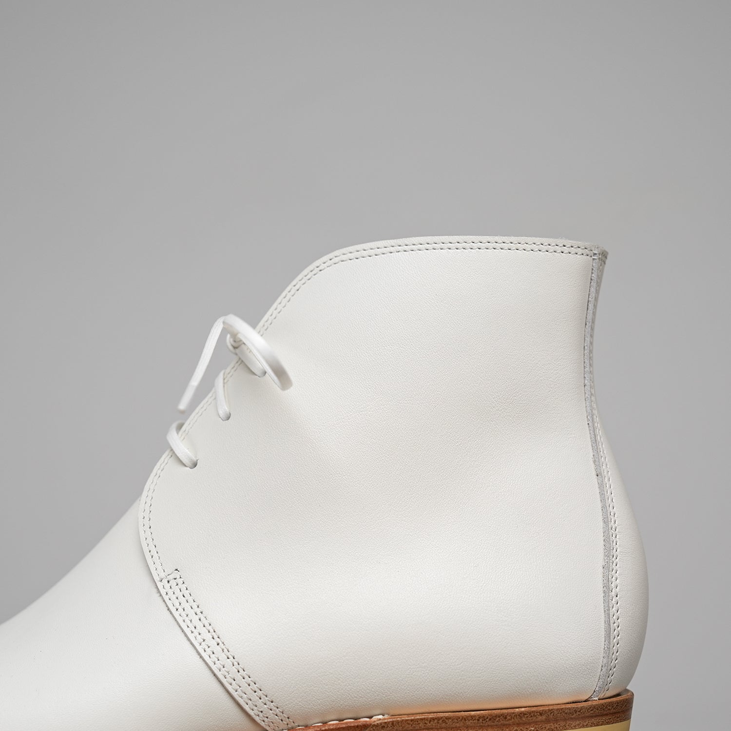 E066 last white George boots-Johnny
