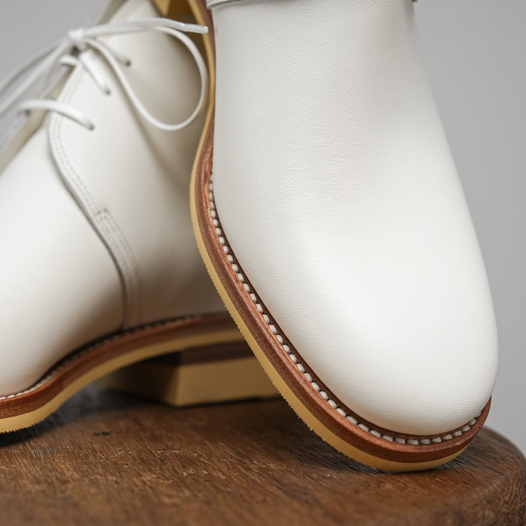 E066 last white George boots-Johnny