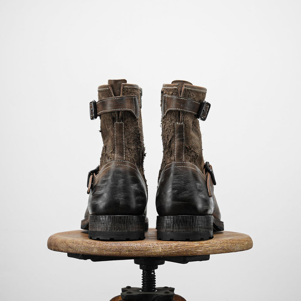 2561 last Motorcycle boots-Johnny