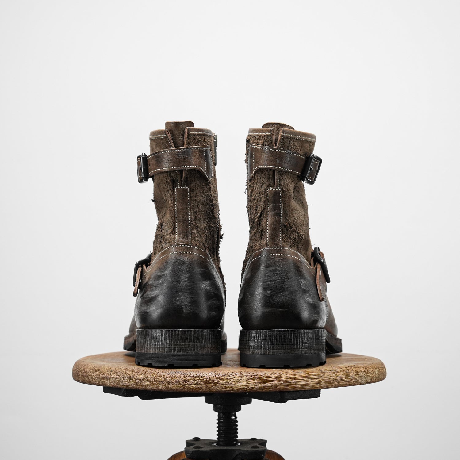 2561 last Motorcycle boots-Johnny