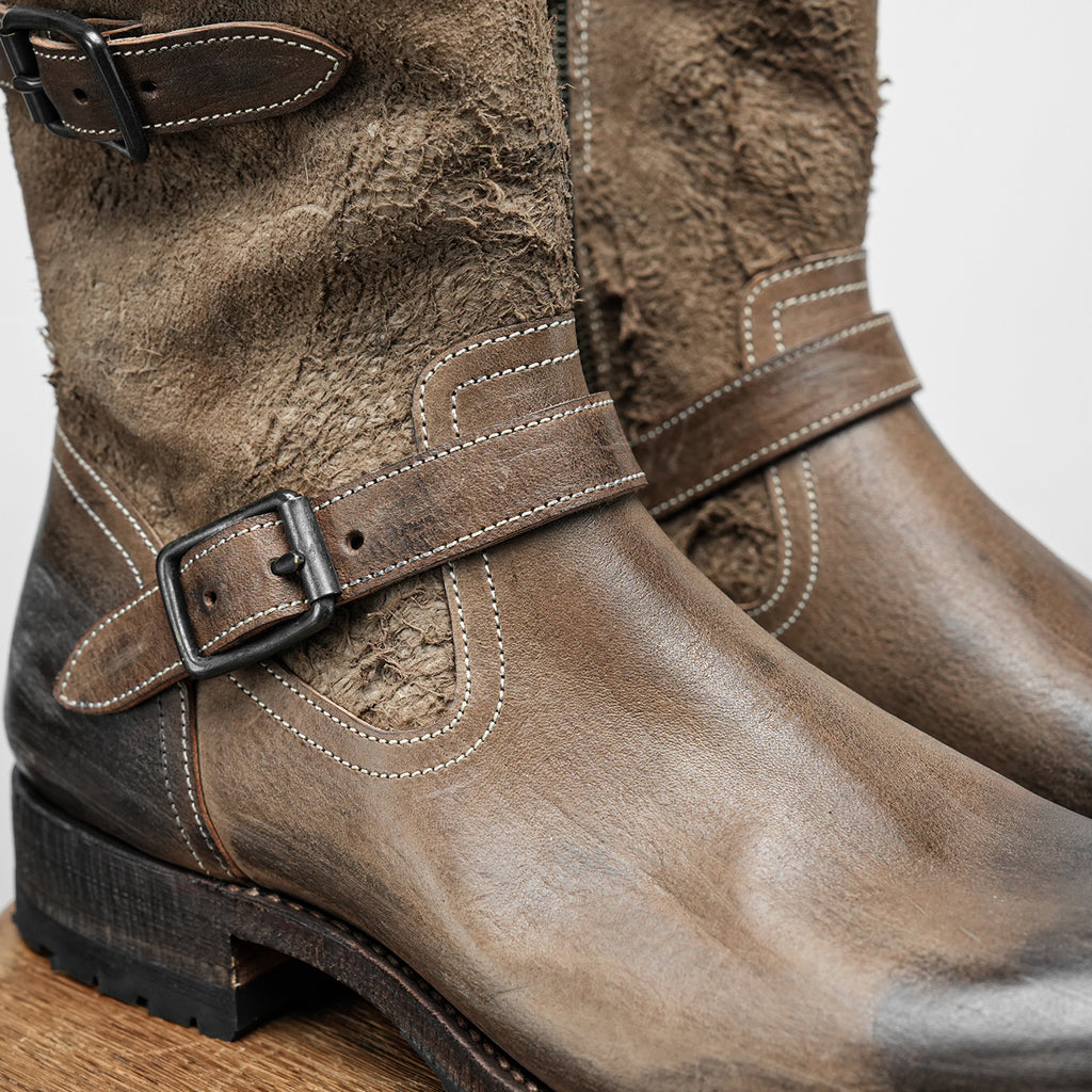 2561 last Motorcycle boots-Johnny