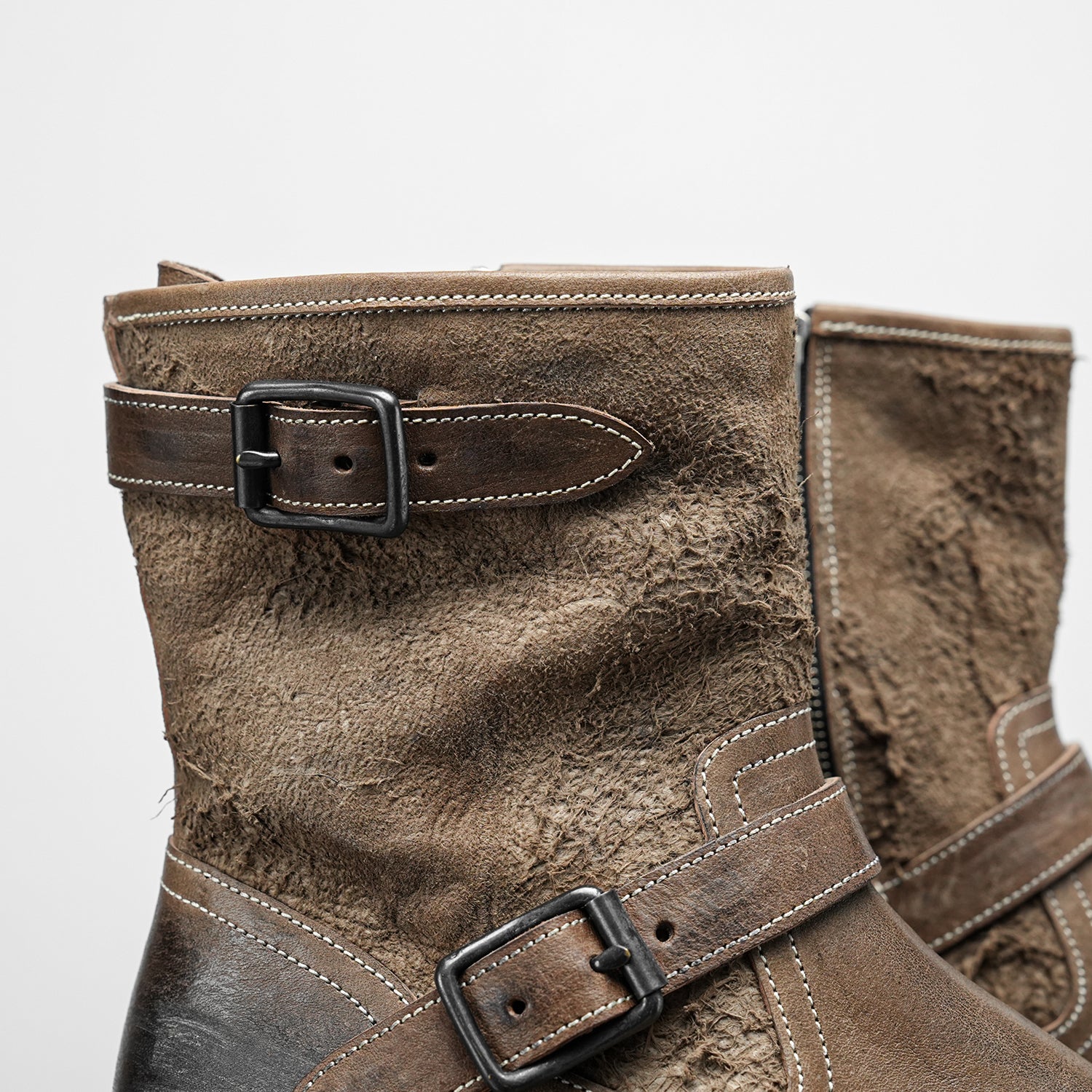 2561 last Motorcycle boots-Johnny