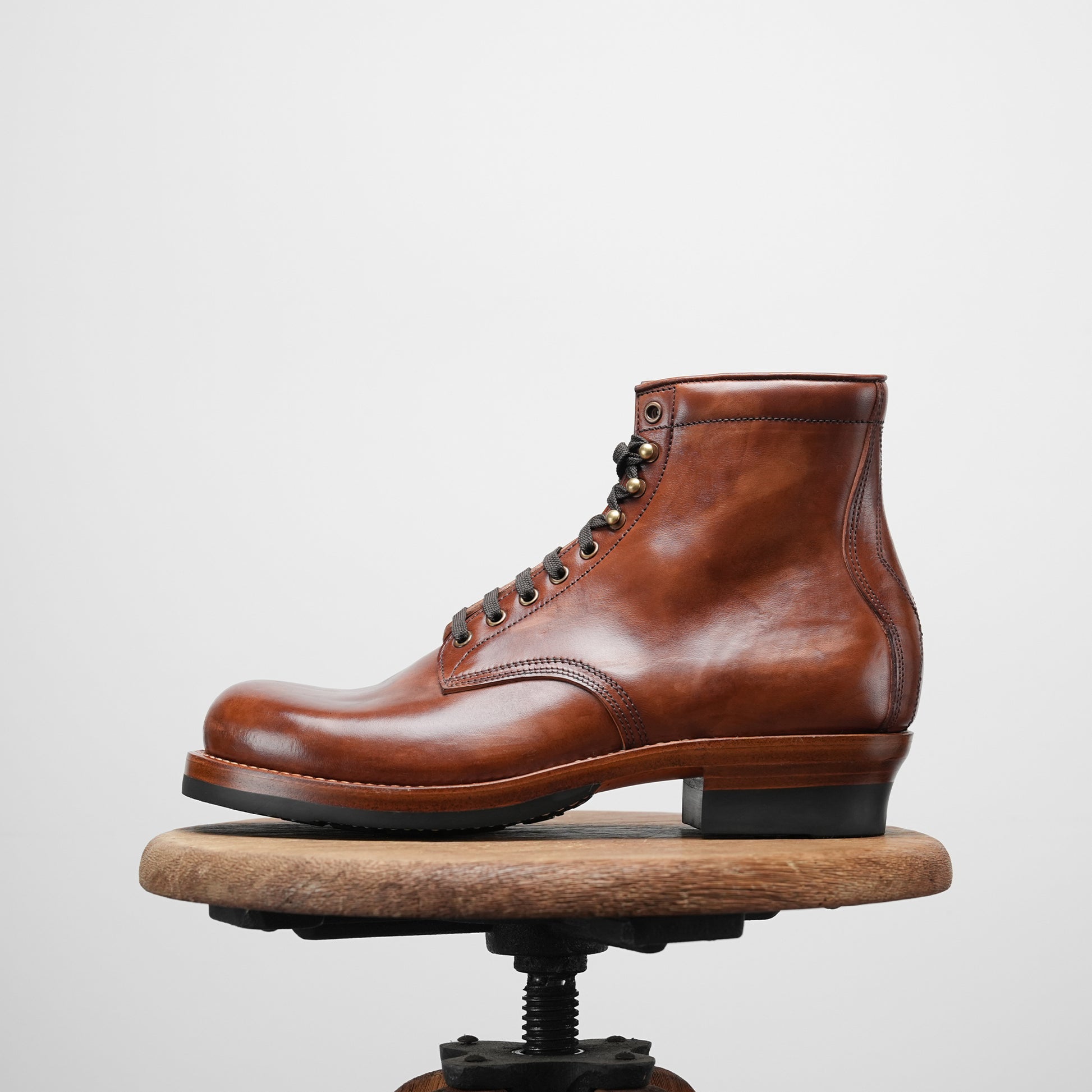 616 last hand-dyed work boots-Johnny