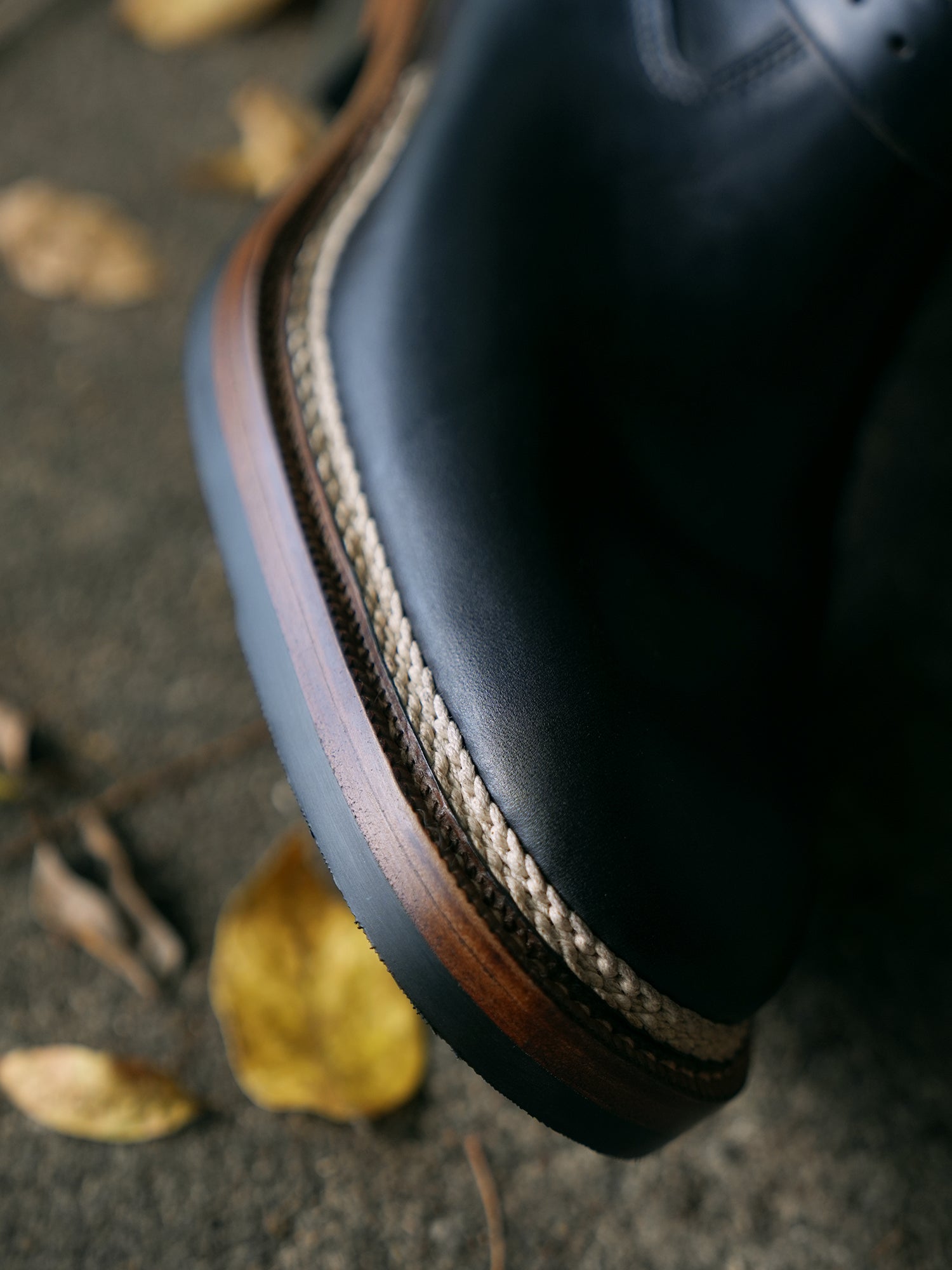 E066 last black Engineer boots-Johnny