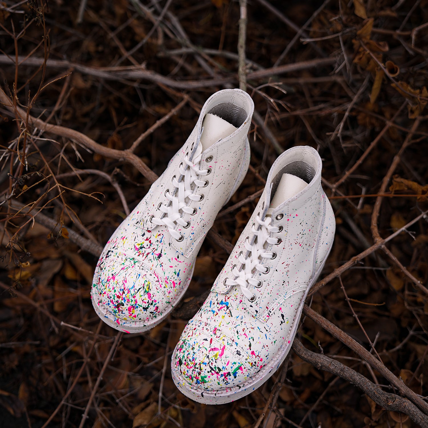 LB-2 last painting Paratrooper boots-Johnny