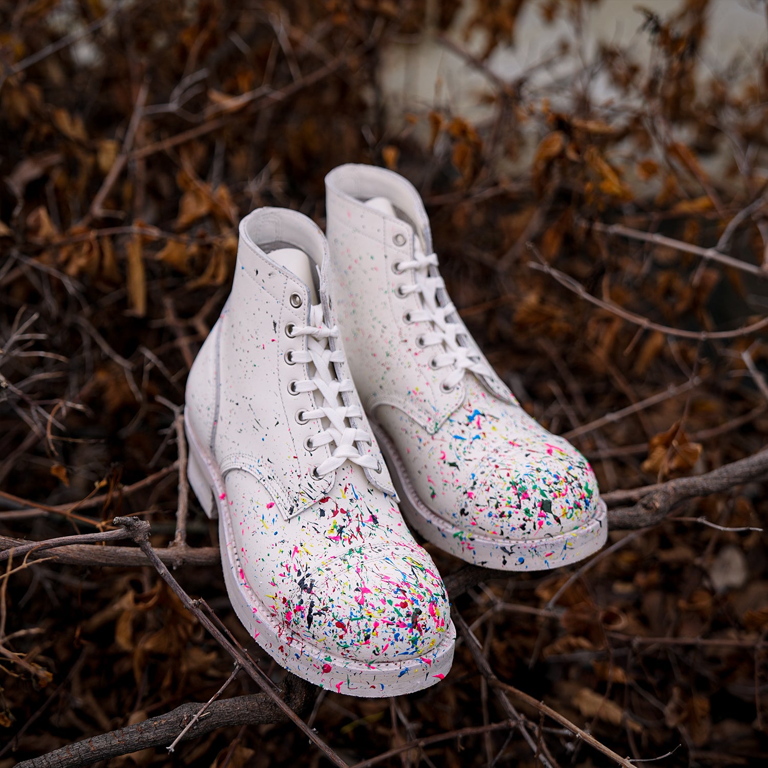 LB-2 last painting Paratrooper boots-Johnny