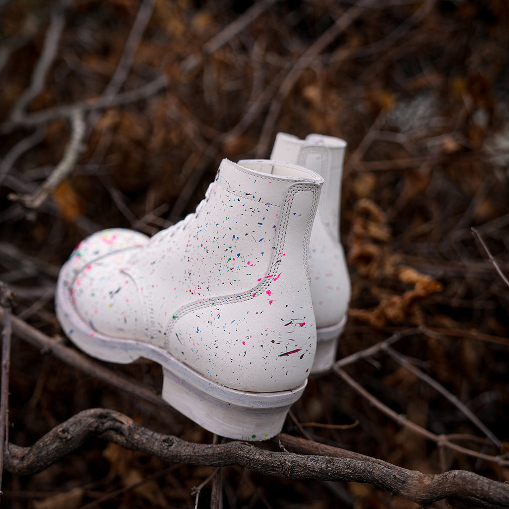 LB-2 last painting Paratrooper boots-Johnny