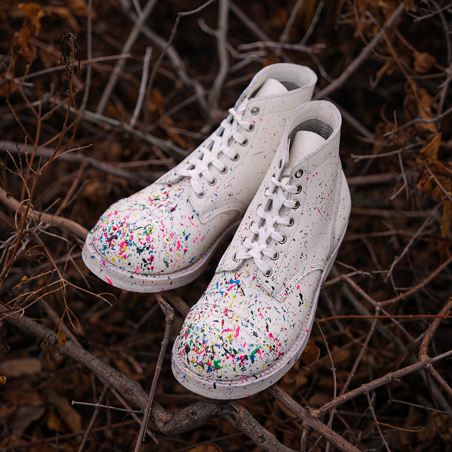 LB-2 last painting Paratrooper boots-Johnny