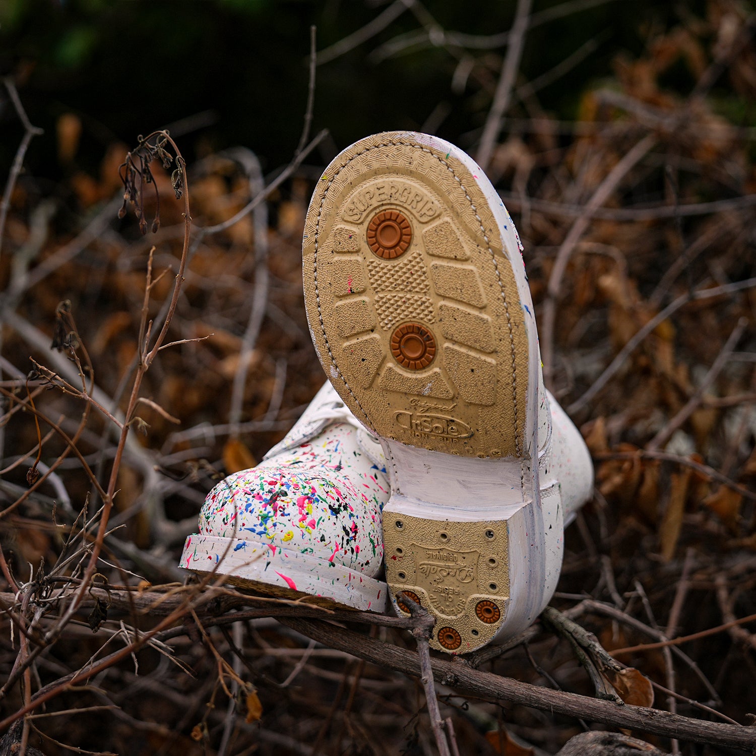 LB-2 last painting Paratrooper boots-Johnny