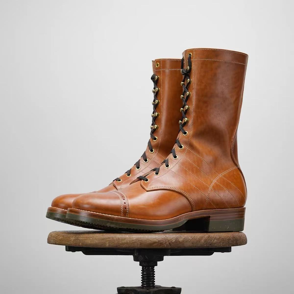 626 last unstructured 10‘’ paratrooper boot-Johnny